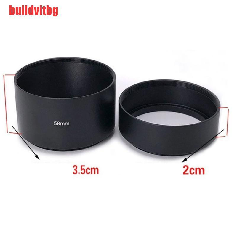 {buildvitbg}1pc long Metal LENS HOOD for Canon Nikon Sony for Olympus Pentax camera lens GVQ