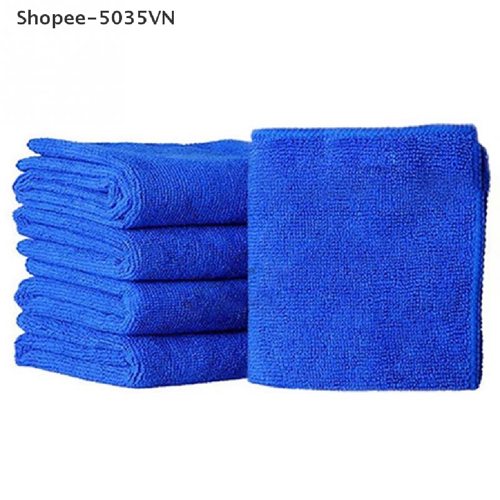 Bộ 5 Khăn Lau Xe Hơi Bằng Sợi Microfiber Mềm Mại Siêu Bền 1.vn