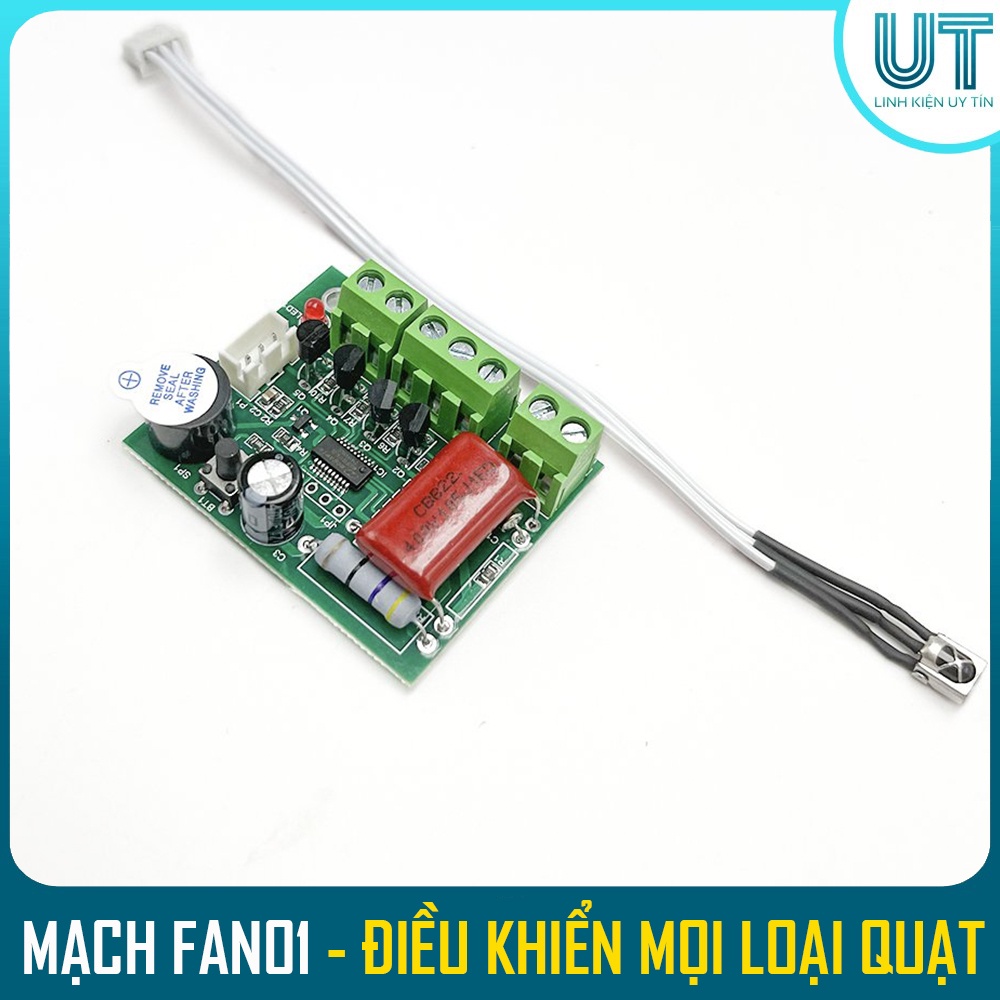 Bộ Mạch Điều Khiển Quạt Cây Quạt Bàn Từ Xa FAN01  - Thay thế cho QT311 và QTX5K1