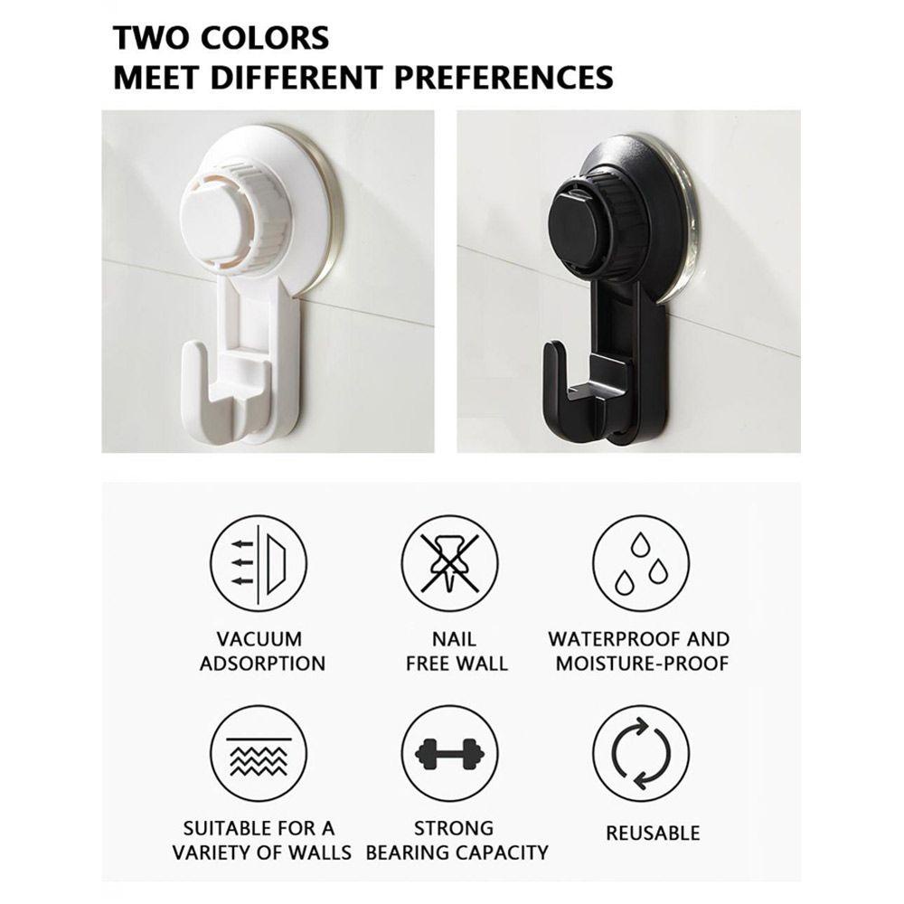 Bộ 2 Móc Treo Đồ Dùng Nhà Bếp / Nhà Tắm Gắn Tường Không Cần Khoan Lỗ