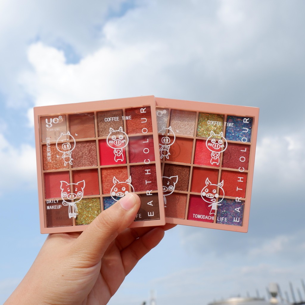 Phấn Mắt TuTu , Yancai 16 Ô KaQi Color Eyeshadow Palette Hàng Nội Địa Trung Cao Cấp No.Tu5268 | BigBuy360 - bigbuy360.vn