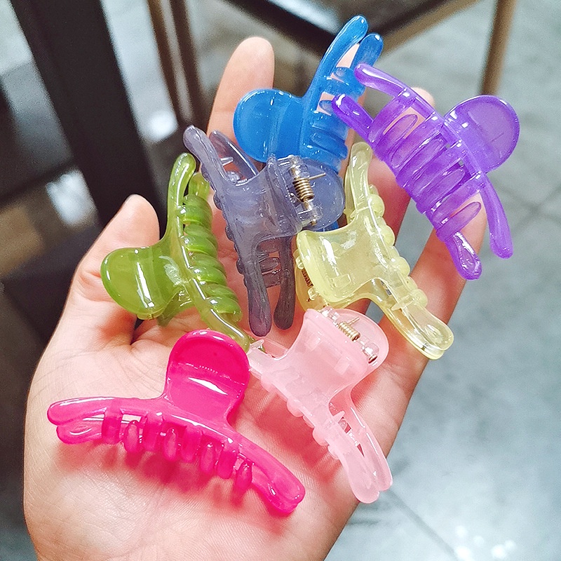 (XẢ KHO THANH LÝ) Phụ kiện tóc Doudou Kẹp càng cua kẹp mái cỡ nhỏ 6cm cho nữ phong cách Hàn Quốc thời trang ZJ032