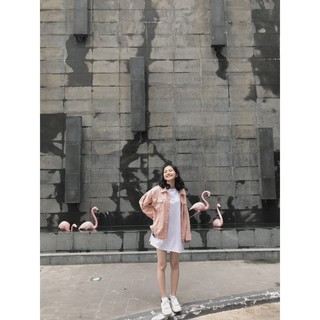 Jacket denim 6270 hồng Ja361 1994closet