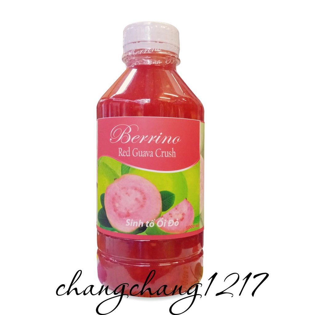 Sinh Tố Berrino Berino Ổi Chai 1 Lít