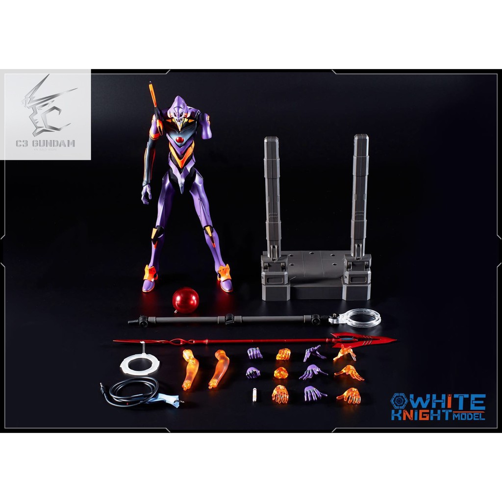 MÔ HÌNH GUNDAM WHITE KNIGHT METALCENTURY MODEL NEON GENESIS EVANGELION UNIT-01 EVA 01