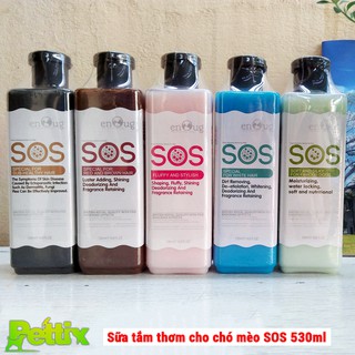 Sữa Tắm SOS Cho Chó Mèo 530ml Chính Hãng