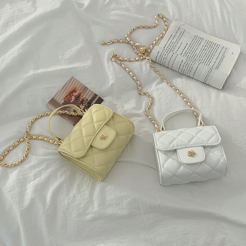 Túi Đeo Chéo Hình Vuông Cỡ Nhỏ Đính Hạt Thời Trang Cho Nữ