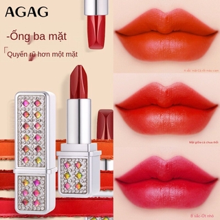 Son môi trang điểm với 3 màu sắc dễ sử dụng