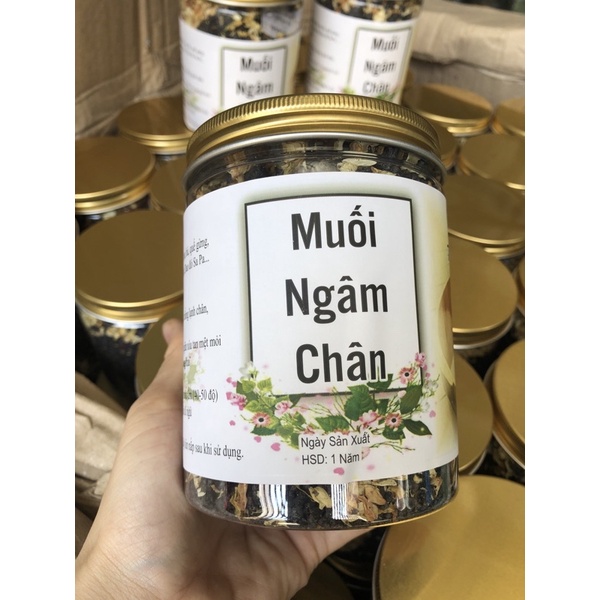 Thảo dược muối ngâm chân ⚡ LOẠI TỐT ⚡ thảo dược muối hỗ trợ đau xương khớp, thải độc tố 500g