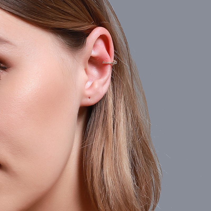 Khuyên Tai Đính Hoa Xinh Xắn Phong Cách Hàn Quốc Cho Bạn Gái