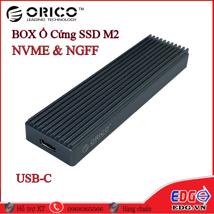 Box chuyển Ổ cứng SSD M2 Nvme và M2 SATA sang USB-C - M2PJM