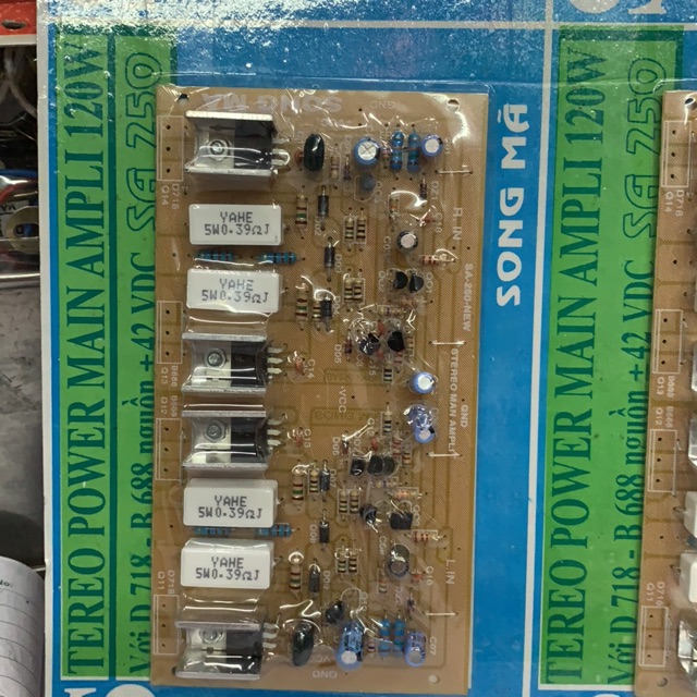 Bi công suât 120w /4 sò