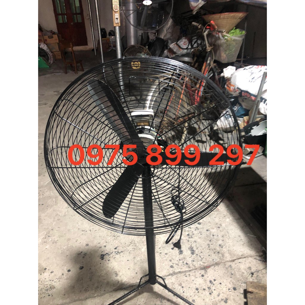 Cánh Quạt Sắt Công Nghiệp Trục 8mm Đường kính 50 cho Lồng 55cm.