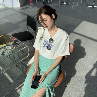 SET PULL CHỮ + CHÂN VÁY XẺ TÀ MIDI