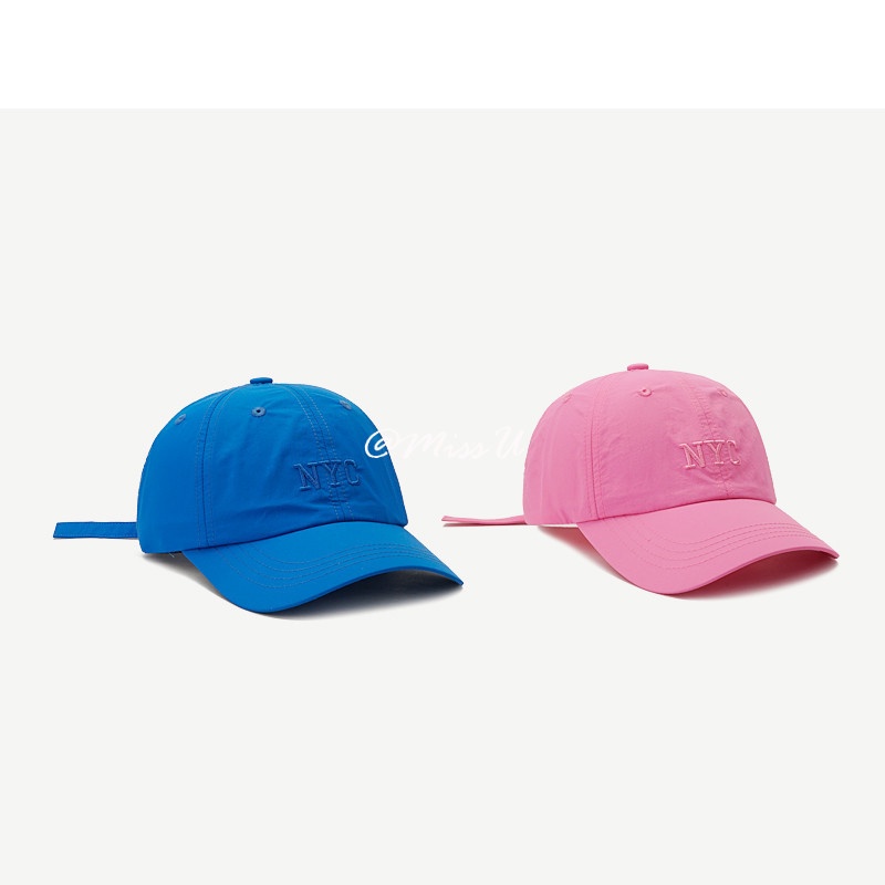 Mũ Lưỡi Trai Chống Nắng Nhanh Khô Thêu Chữ Phong Cách Hàn Quốc