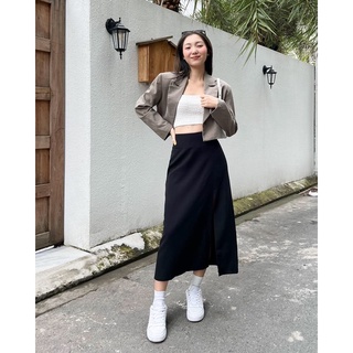 Chân váy xẻ tà - DELYN