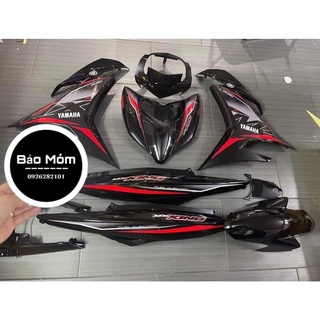 Dàn áo Exciter 150 Đen bóng Tem Mxking