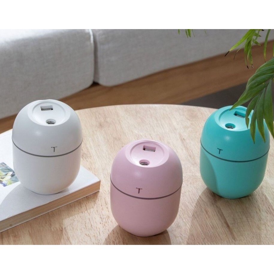 Máy Xông Tinh Dầu Mini Phun Sương Tạo Ẩm , Dùng Cho Phòng Ngủ Và Trong Xe Hơi