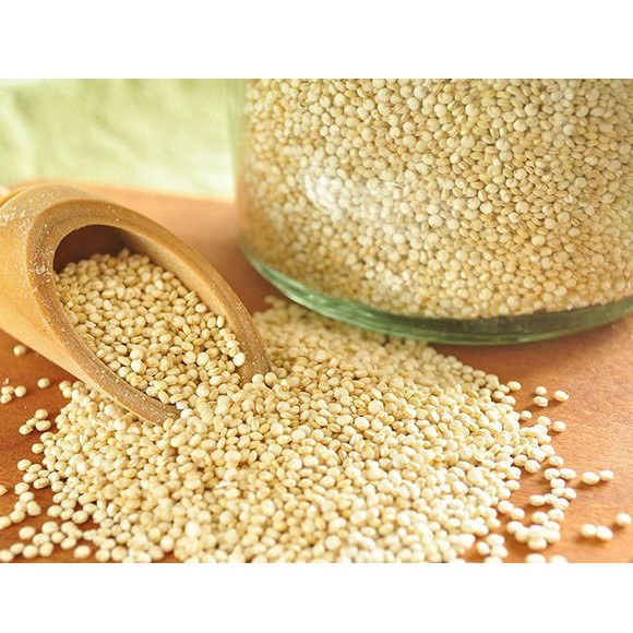 Hạt Diêm mạch trắng túi 600 gram White Quinoa