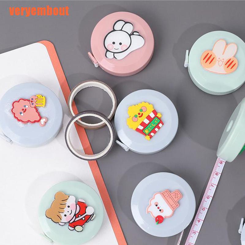 1 Thước Dây Rút Dùng Trong May Vá Với Họa Tiết Hoạt Hình Dễ Thương