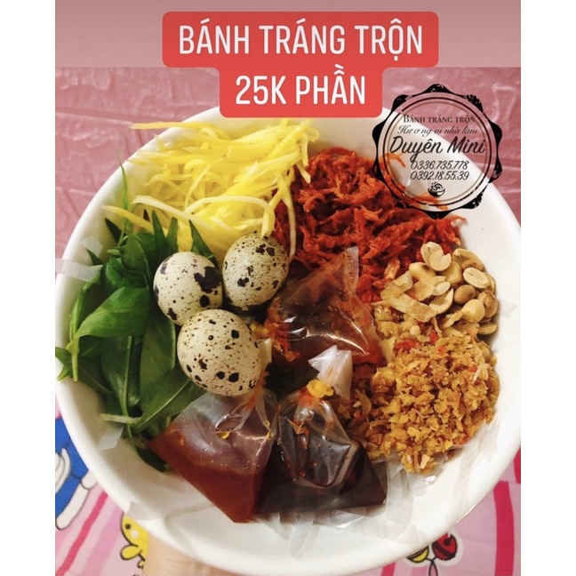 BÁNH TRÁNG TRỘN