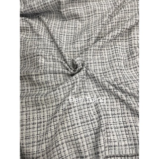 Vải dạ tweed hàn sịn