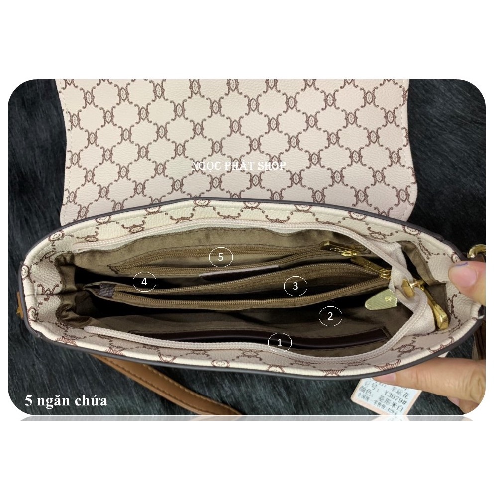 TÚI XÁCH NỮ _ YAGELAISHI Y3079 _ SIZE 24_HÀNG QUẢNG CHÂU CAO CẤP_DEO VAI HOẶC DEO CHÉO