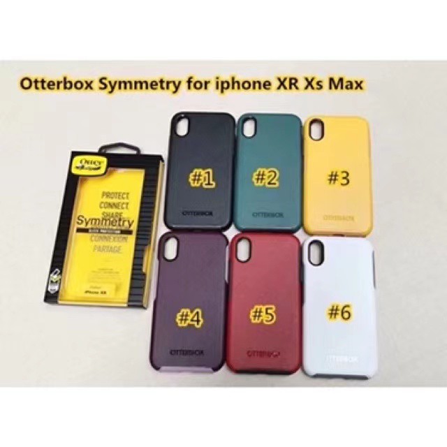 Ốp iphone OtterBox SYMMETRY SERIES Case Shockproof drop-proof case iPhone 11 Pro XS MAX XR X 8 7 6 6s Plus iphone case otterbox case