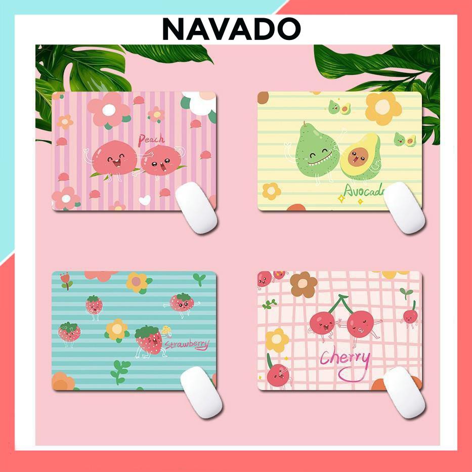 Miếng Lót chuột đẹp họa tiết cute bằng cao su Pad chuột giá rẻ LC24
