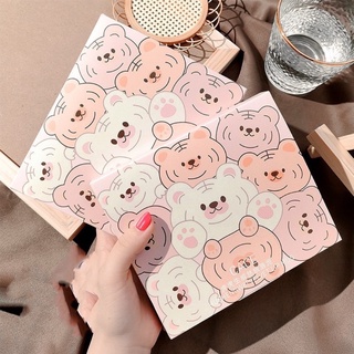 Set 6 cây son kem cace gấu hồng