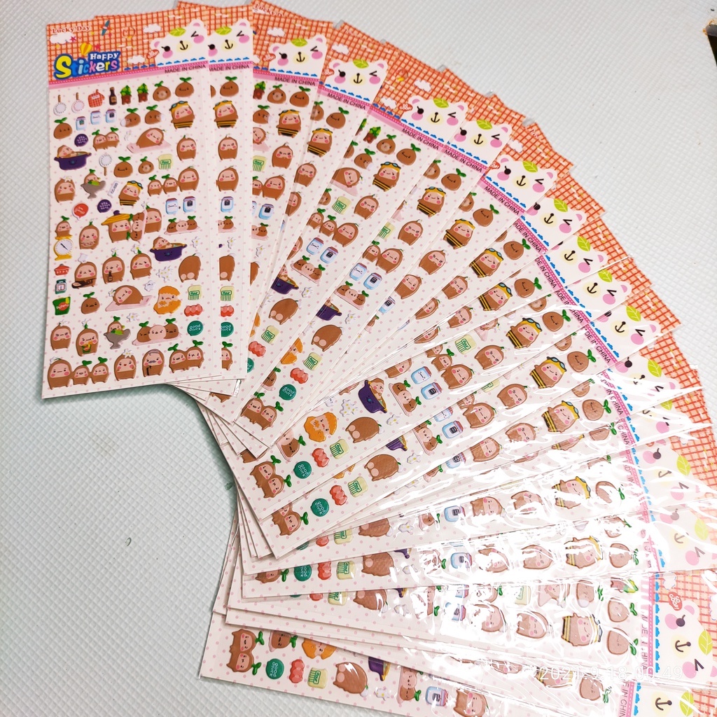 Sticker BABY gồm các hình dán  đáng yêu [S42] rất dễ thương sử dụng trang trí đồ vật - LUCKY SHOES VN