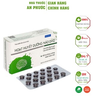 Hoạt huyết dưỡng nào DHG ⚡ CAM KẾT CHÍNH HÃNG ⚡ Tăng cường tuần hoàn máu não, Phục hồi các chức năng sau tai biến