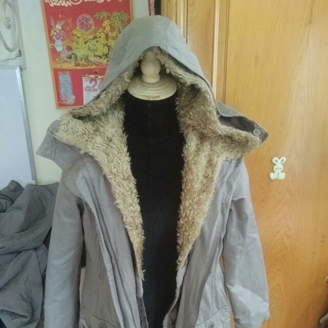 Combo áo phao váy len