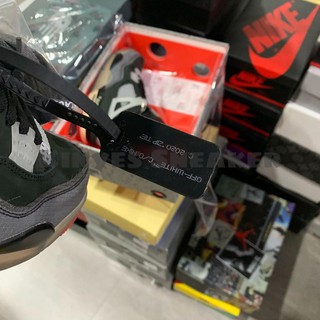 Giày Air Jordan 4 x Off-White "Bred" (Best Quality)