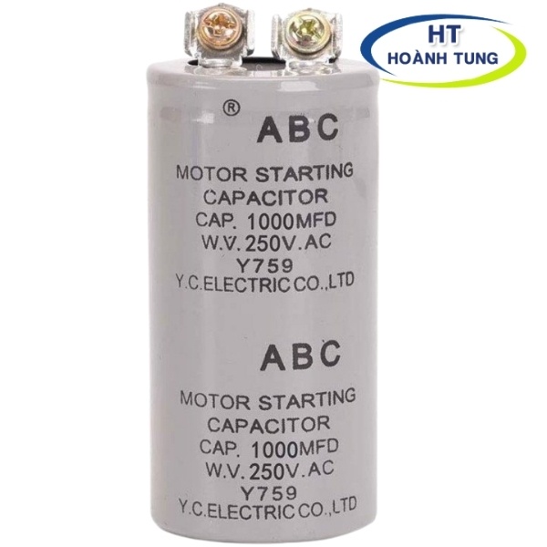 Tụ điện đề hay tụ điện kích điện áp 250VAC có điện dung 100mfd, 200mfd, 300mfd, 400mfd, 600mfd, 800mfd, 1000mfd, 1200mfd