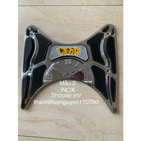 Thảm Gác Chân INOX Xe Lead 2022 Đời Mới