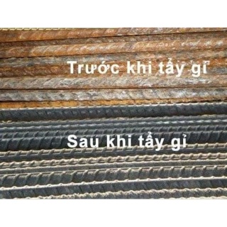 Tẩy rỉ sét trên kim loại, biến đổi gỉ