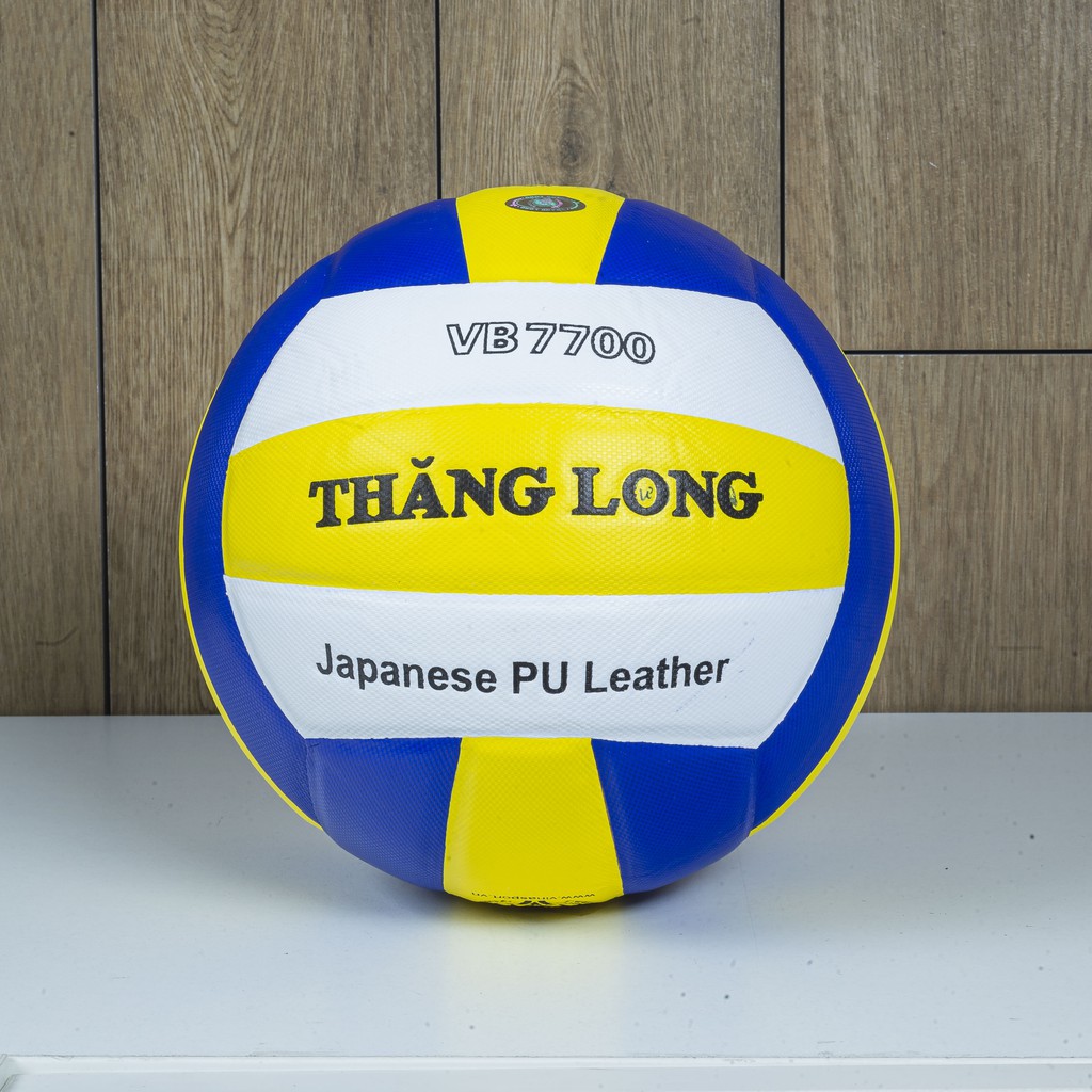 Bóng Chuyền Thăng Long da Nhật VB7700 tiêu chuẩn thi đấu, hàng chính hãng/ tặng túi lưới đựng bóng và kim bơm tiêu chuẩn