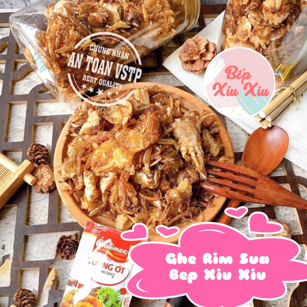 ghẹ sữa rim me, tỏi ớt ăn là ghiền Bếp Xíu Xiu gói ăn vặt thượng hạng ...