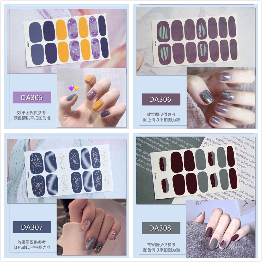 Miếng Dán 3d Trang Trí Móng Tay