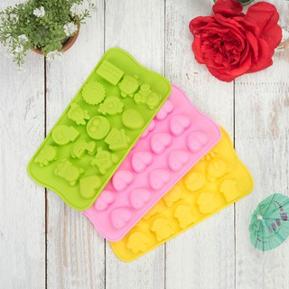 Khuôn làm thạch khuôn làm socola bằng silicone an toàn chịu nhiệt