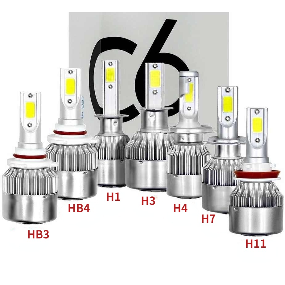 Bóng đèn Led Xe Máy/Đèn Pha Xenon C6ô Tô Sương Mù Tự động H1 、 H3 、 H4 、 H7 、 H11 、 H16 、 H27 、 HB3 、 HB4