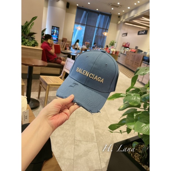 MŨ LƯỠI TRAI RÁCH THÊU CHỮ BL HÀNG QCCC