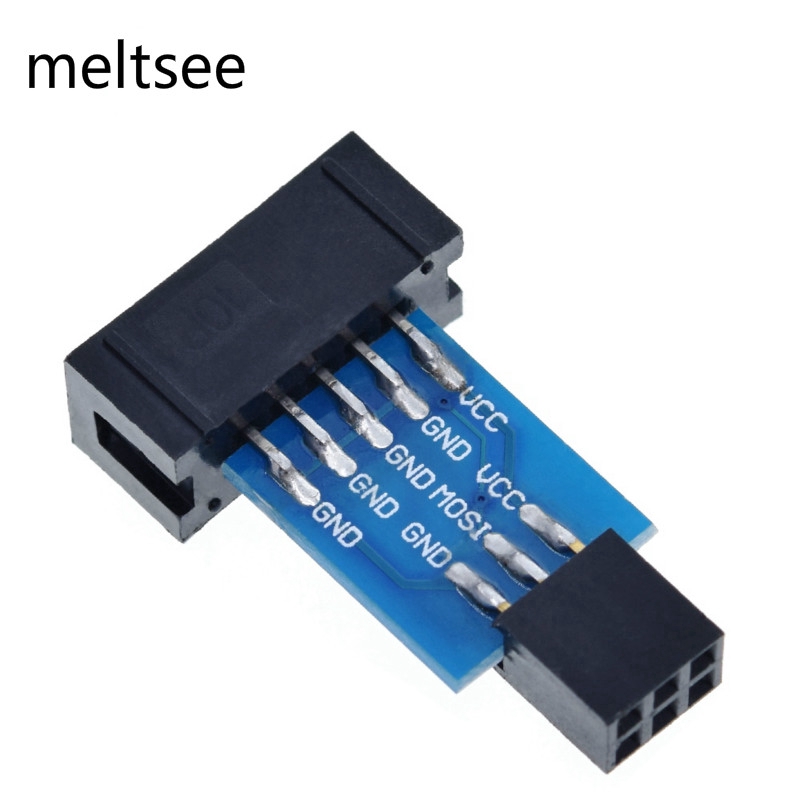 Mô Đun Chuyển Đổi 10 Pin Sang 6 Pin Cho Avrisp Mkii Usbasp Stk500