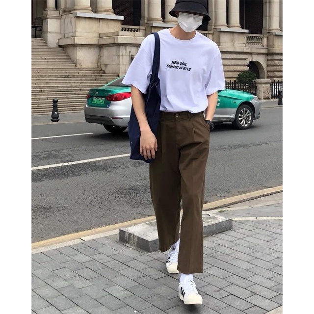 QUẦN KAKI NÂU UNISEX