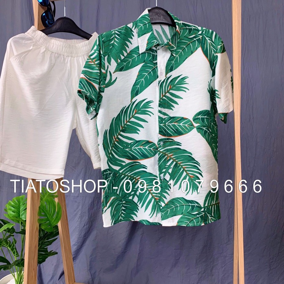 Sơ mi nhóm, sơ mi đi biển, áo lớp, đồng phục du lịch, thời trang đi biển, áo hawaii