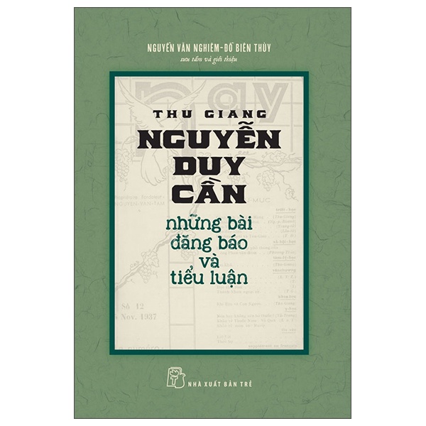 Sách - Thu Giang Nguyễn Duy Cần Những Bài Đăng Báo Và Tiểu Luận
