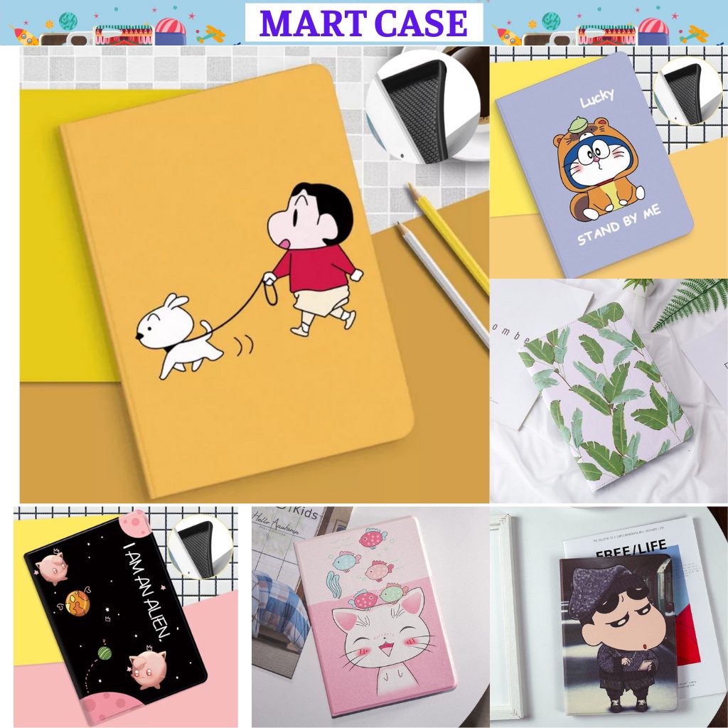 Bao da ipad Silicon hình Cún cute đẹp chất ốp ipad Pro 9.7/10.5/Air 1/2/3/Gen 5/6/7/8/9...MART CASE