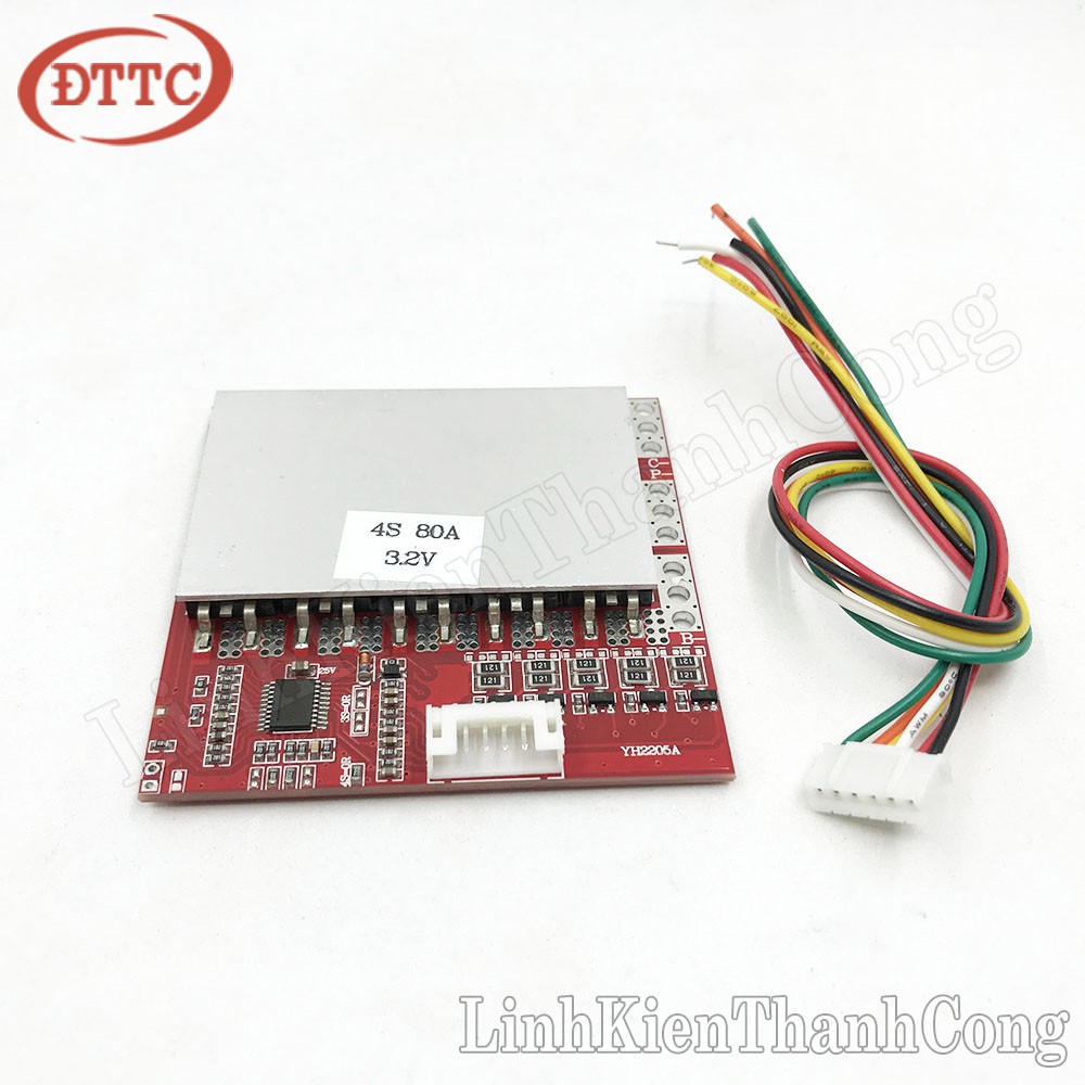 Mạch Bảo Vệ Pin BMS 3.2V 4S 80A (Có IC Bảo Vệ)