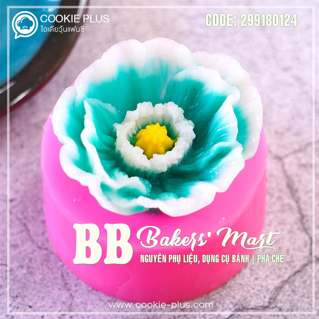 Khuôn silicone Hoa Anh Túc